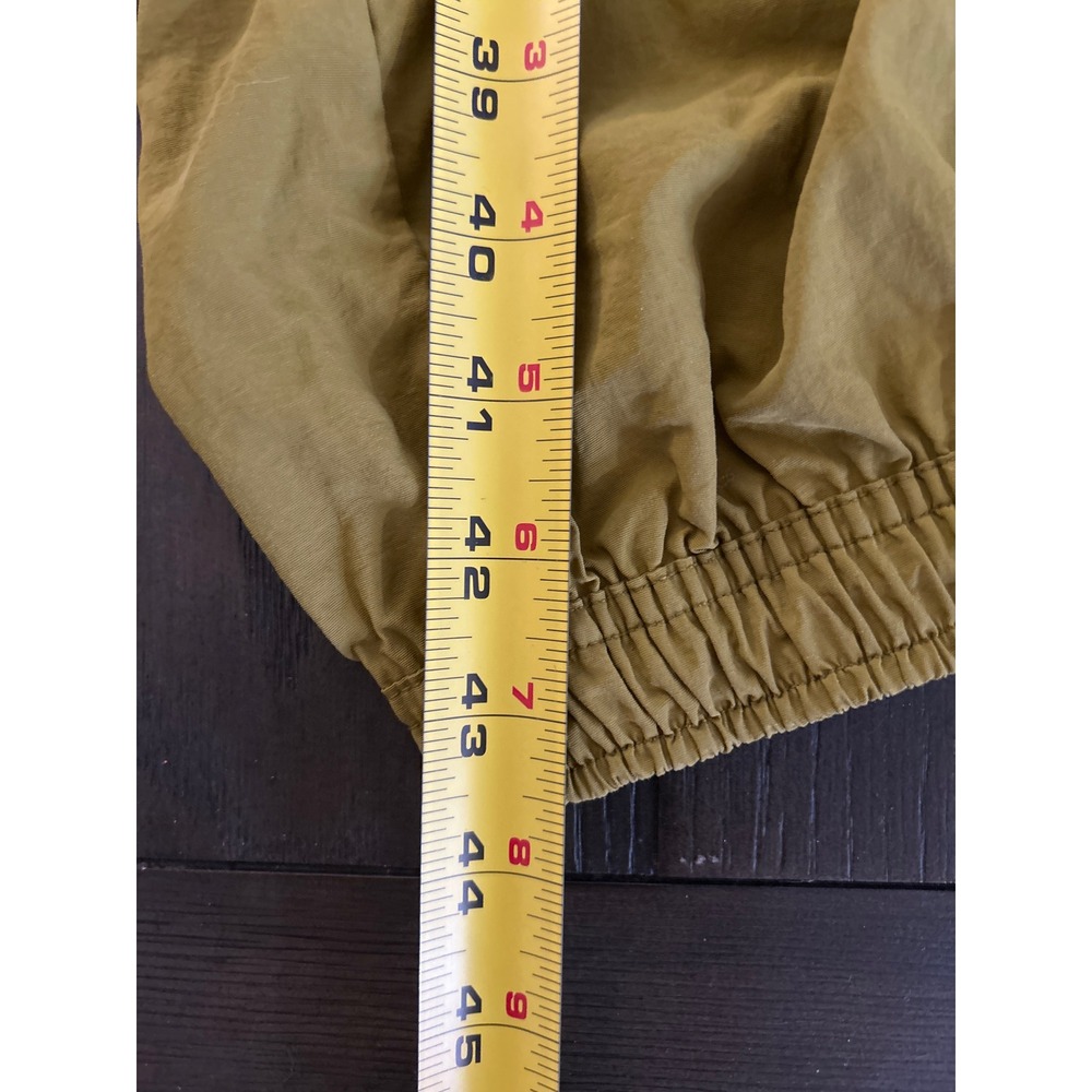 Old Navy Mens XXL Tall Quick Dry Cargo Jogger Pants Mustard Yellow Zipper Cuffs - Picture 9 of 10